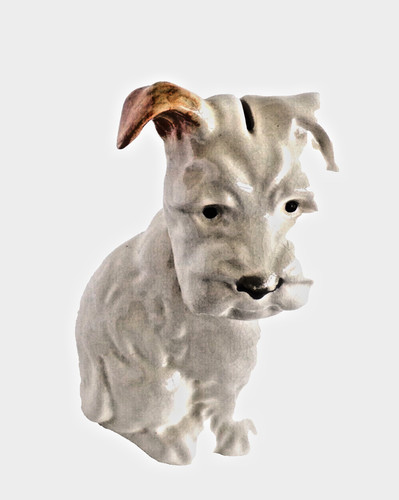 Beswick terrier dog white - beswick,