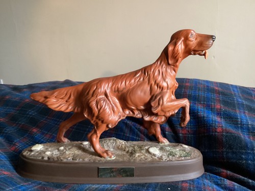 Beswick red setter - setter, ceramic
