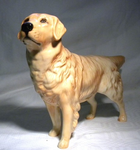 Beswick dog large golden - beswick,